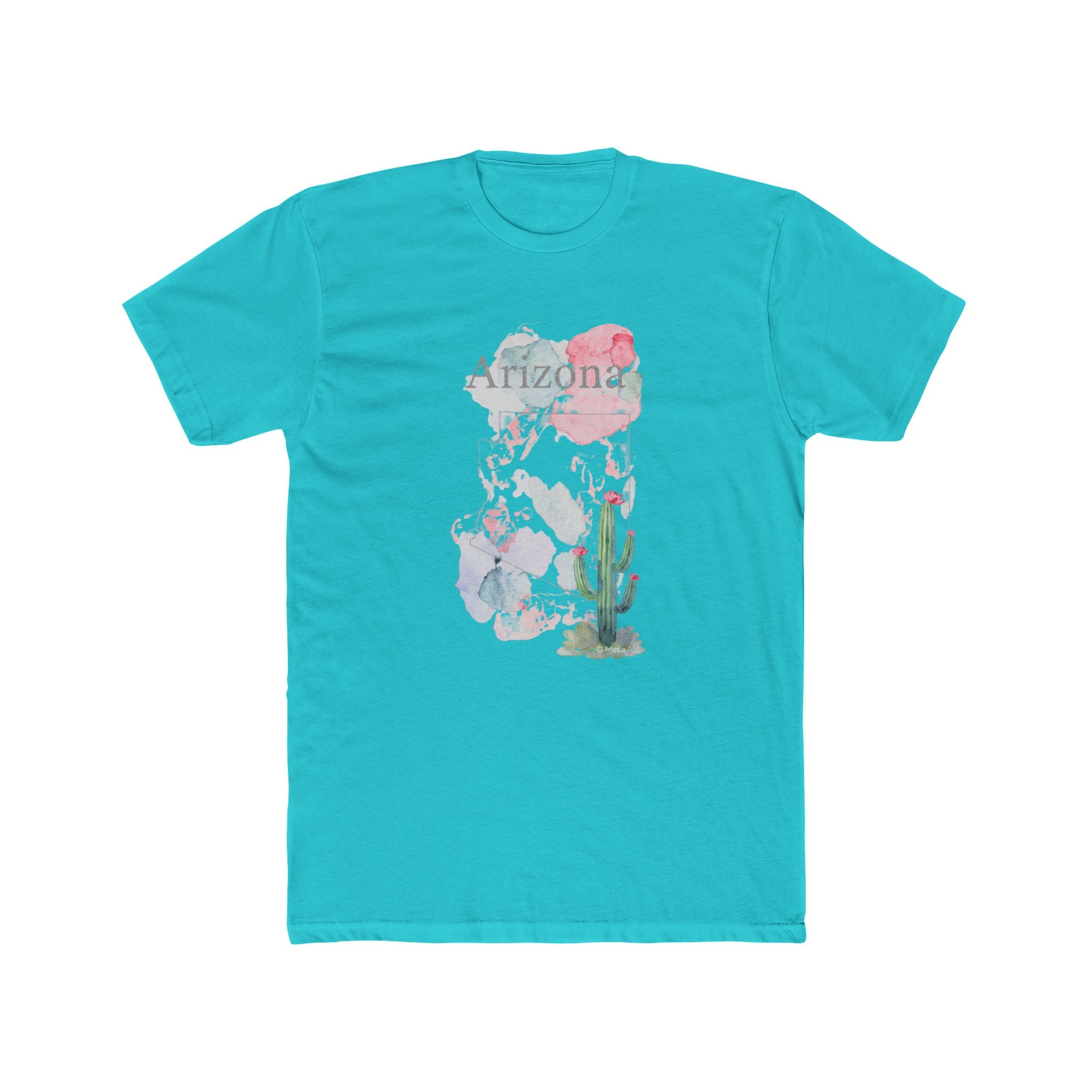 Arizona T-Shirt for Women | Desert Cactus Graphic Tee | Soft Cotton Shirt
