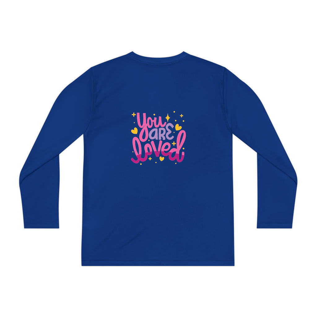 You Are Loved Youth Long Sleeve Tee — Inspirational Kids Shirt