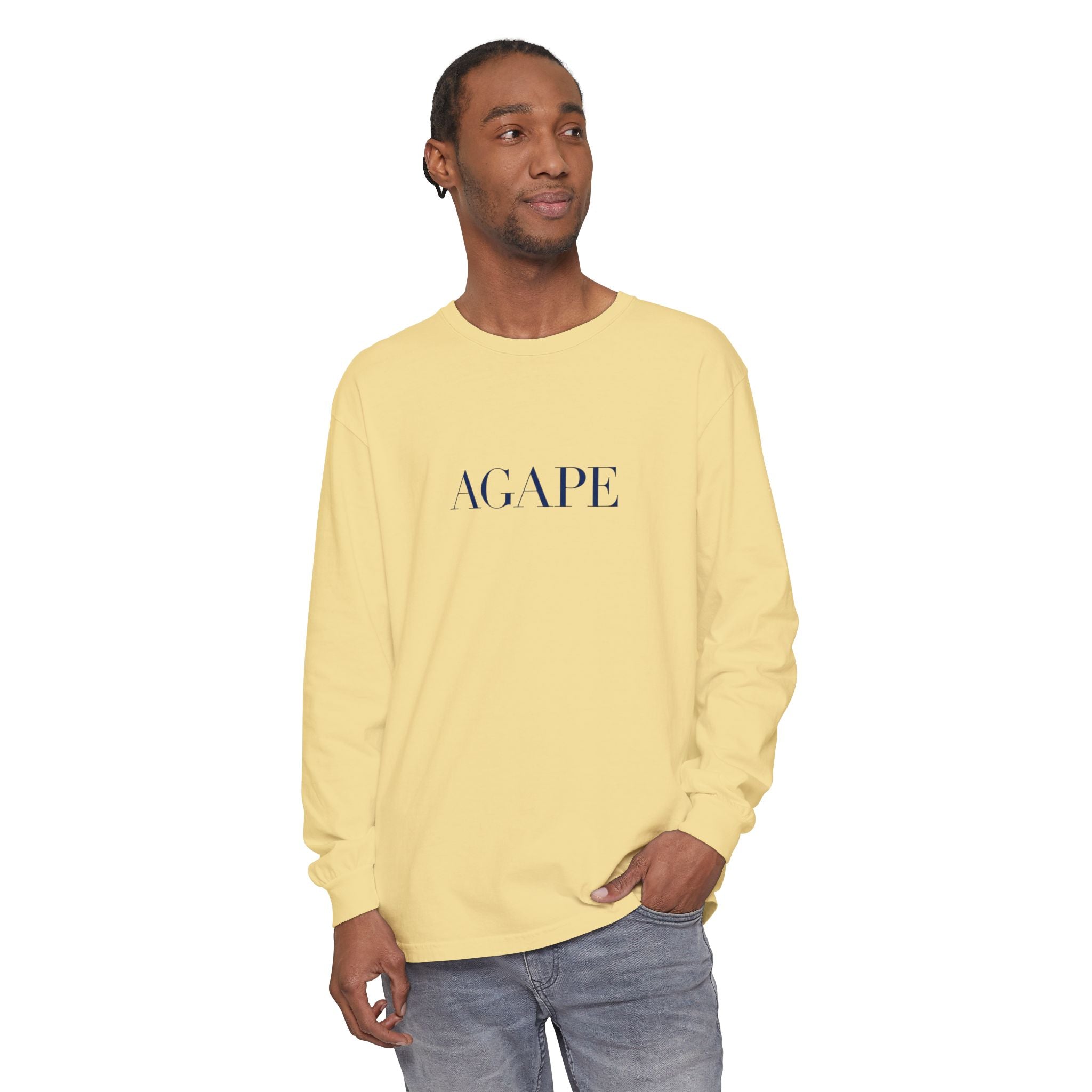 Agape Christian Long Sleeve T-Shirt — Faith-Based Apparel