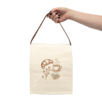 Charming Canvas Lunch Bag, Eco-Friendly Tote, Picnic Essentials, Gift for Food Lovers, Reusable Lunch Holder