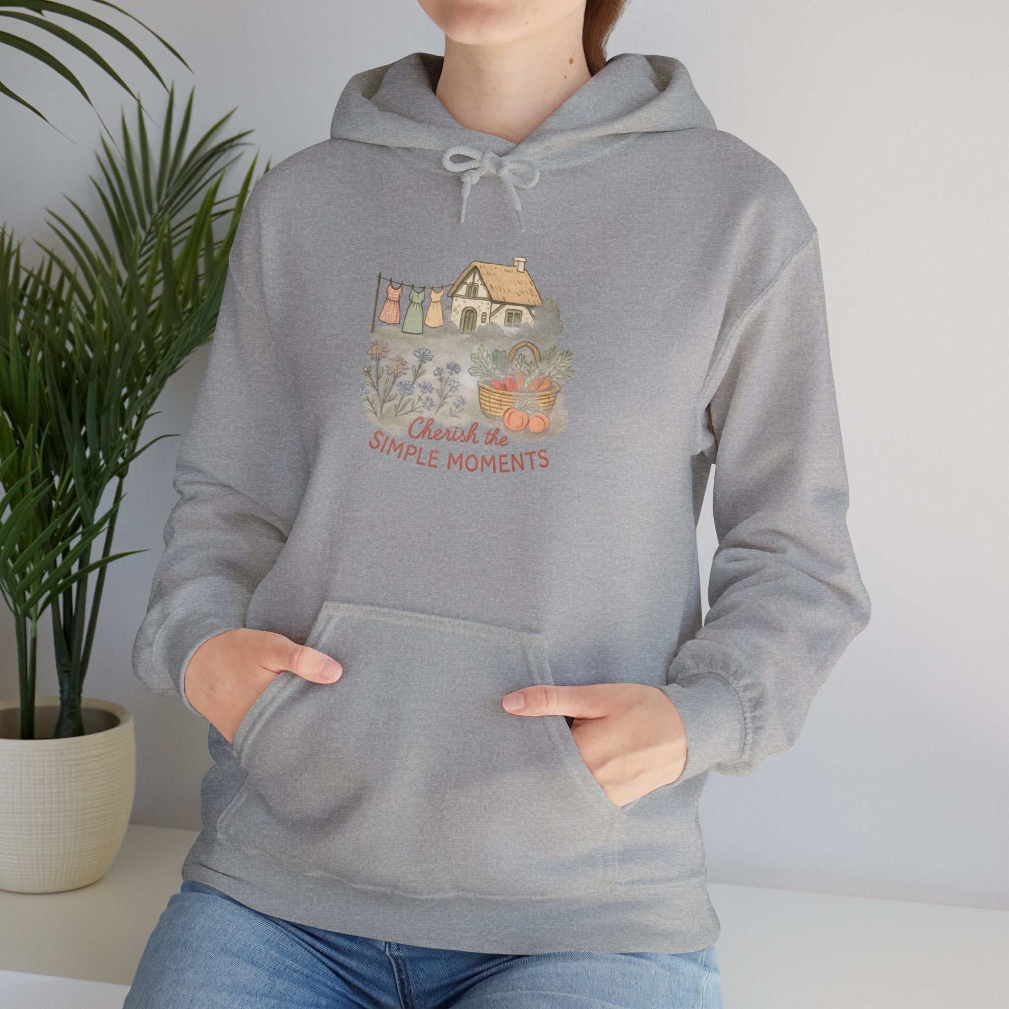 Cherish the simple moments- Hooded Sweatshirt