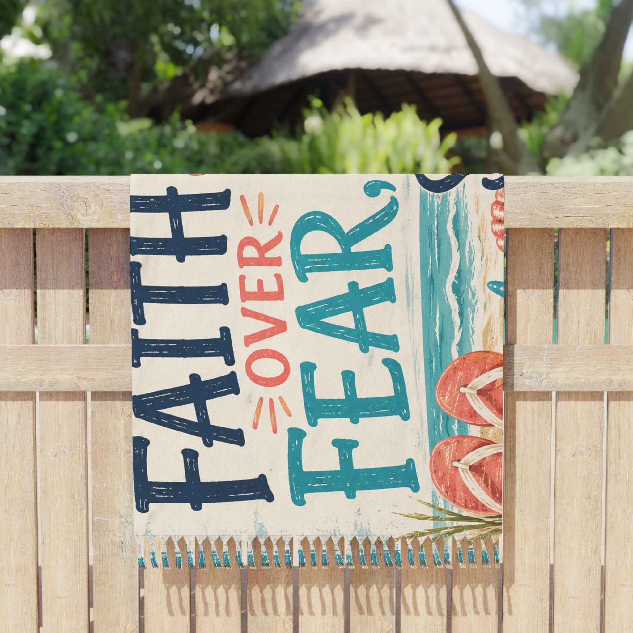 Oversized Tassel Towel