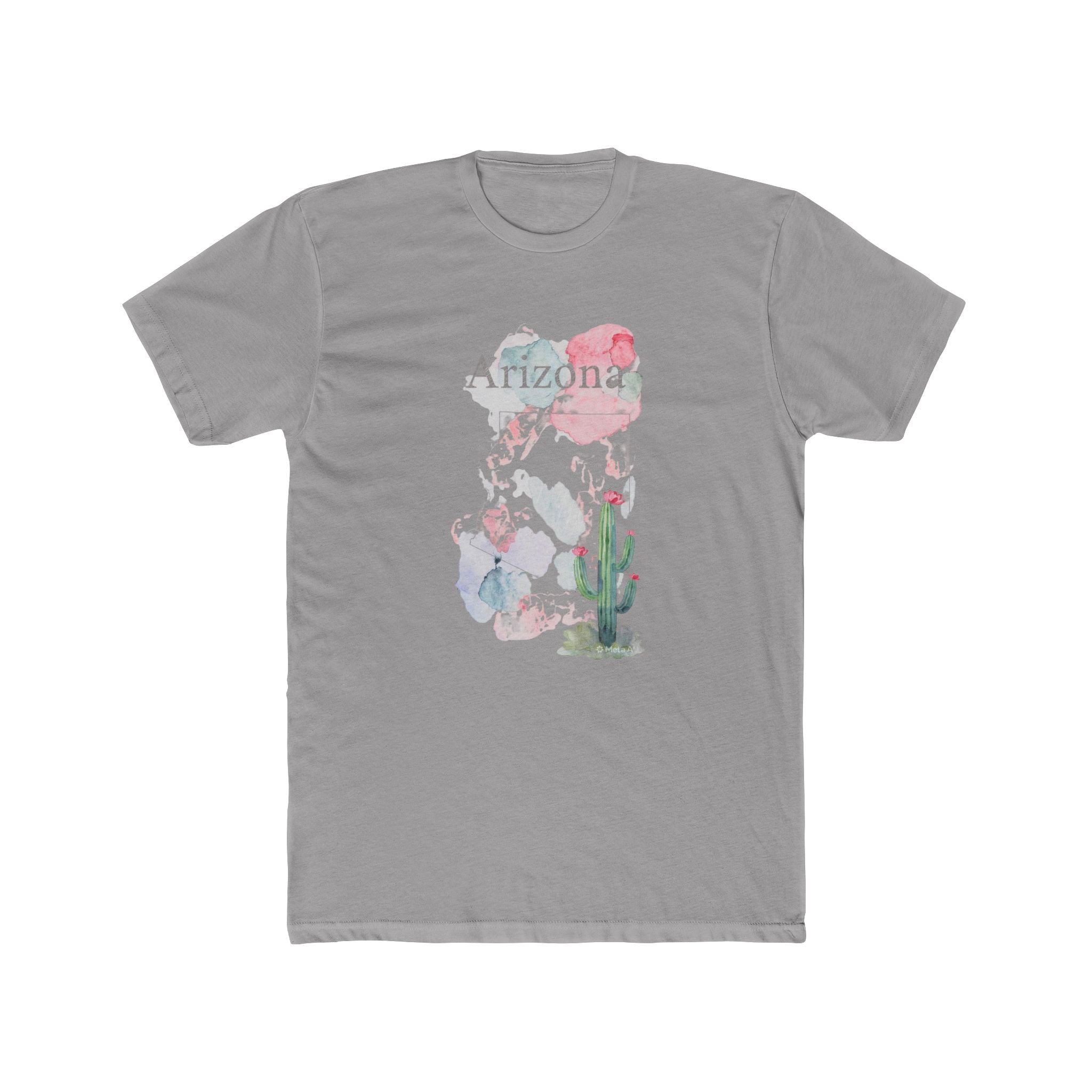 Arizona T-Shirt for Women | Desert Cactus Graphic Tee | Soft Cotton Shirt