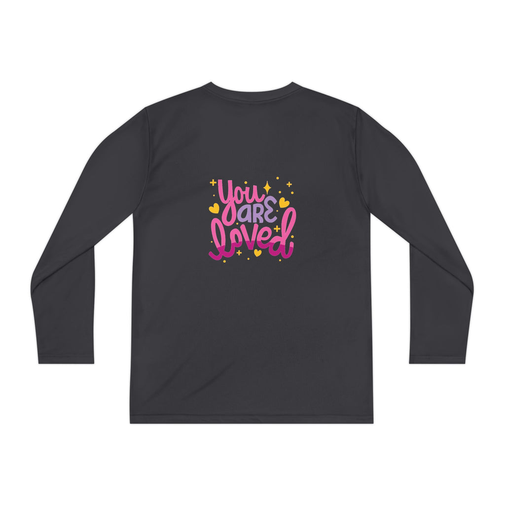 You Are Loved Youth Long Sleeve Tee — Inspirational Kids Shirt