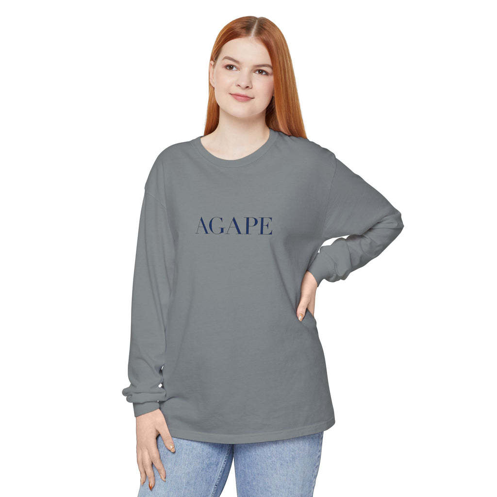 Agape Christian Long Sleeve T-Shirt — Faith-Based Apparel