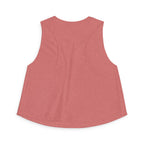 Stay Salty Crop Top — Beach Sunset Tank with "Stay Salty Make Waves" Graphic