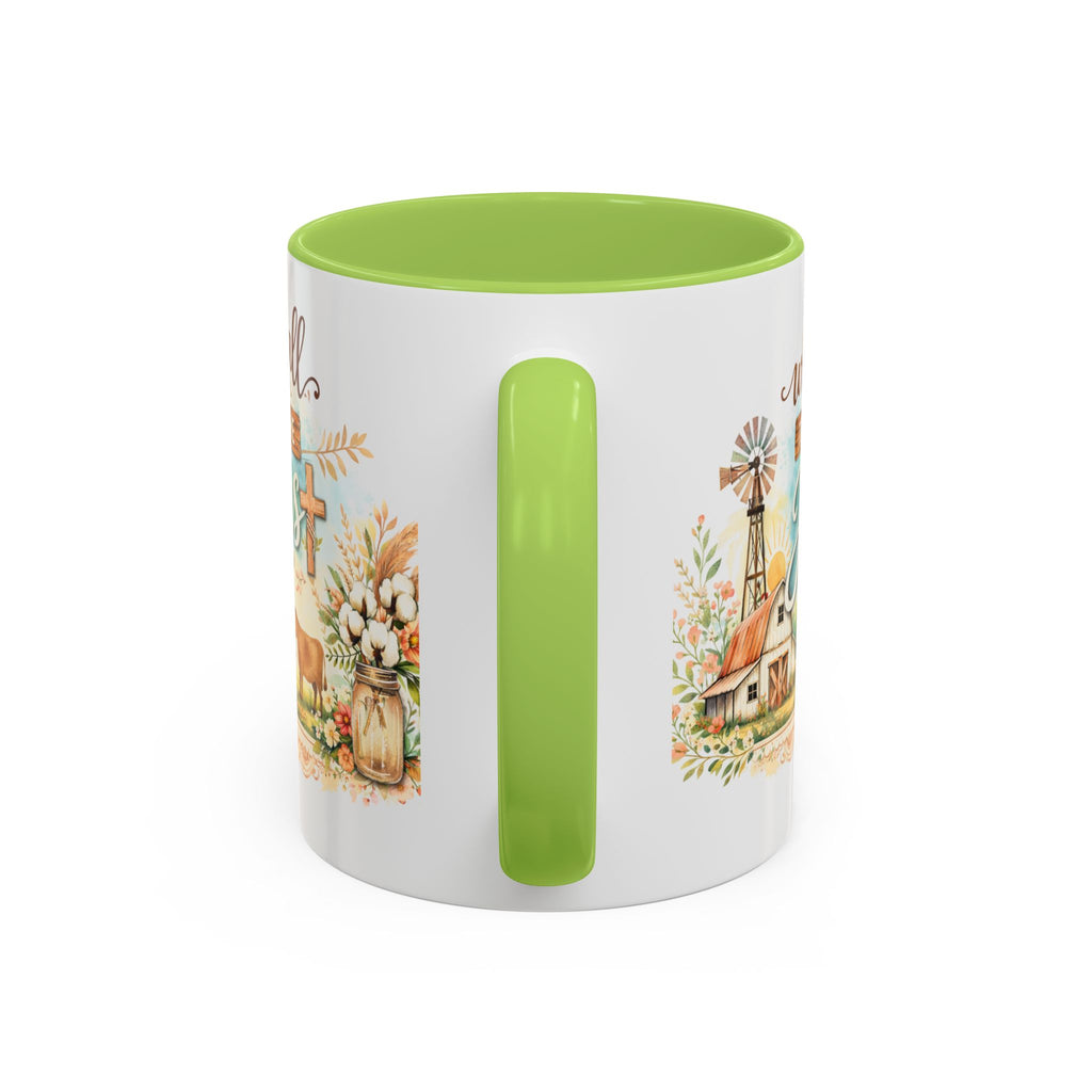 Why Y'all Testing the Jesus In Me? Coffee Mug — Farmhouse Christian Accent Mug