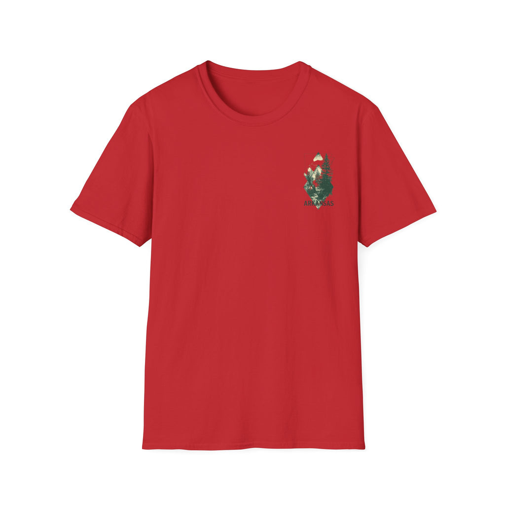 Arkansas Mountain Forest T-Shirt — Vintage Nature State Tee