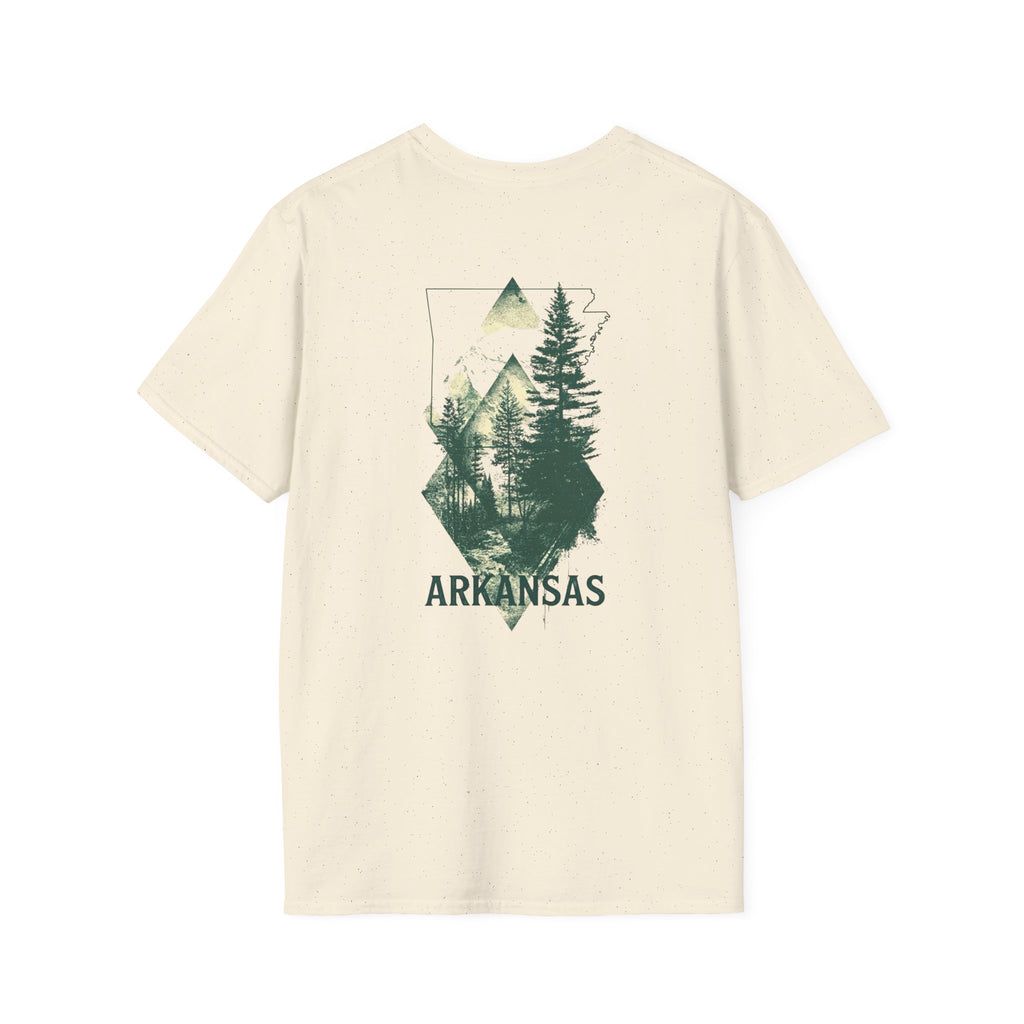 Arkansas Mountain Forest T-Shirt — Vintage Nature State Tee