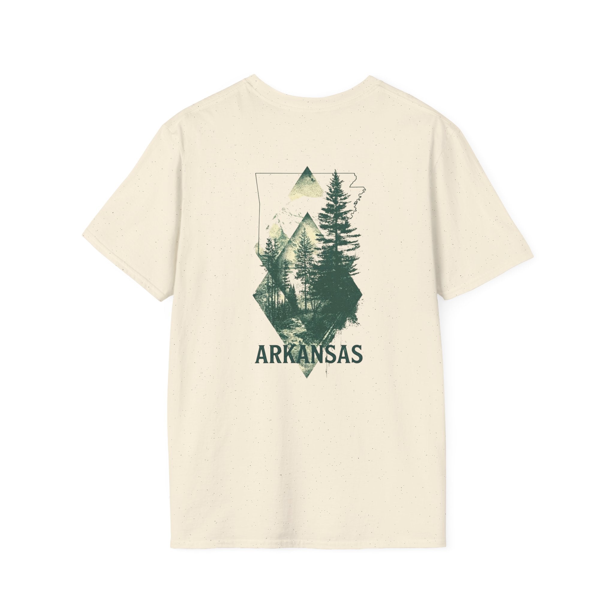 Arkansas Mountain Forest T-Shirt — Vintage Nature State Tee