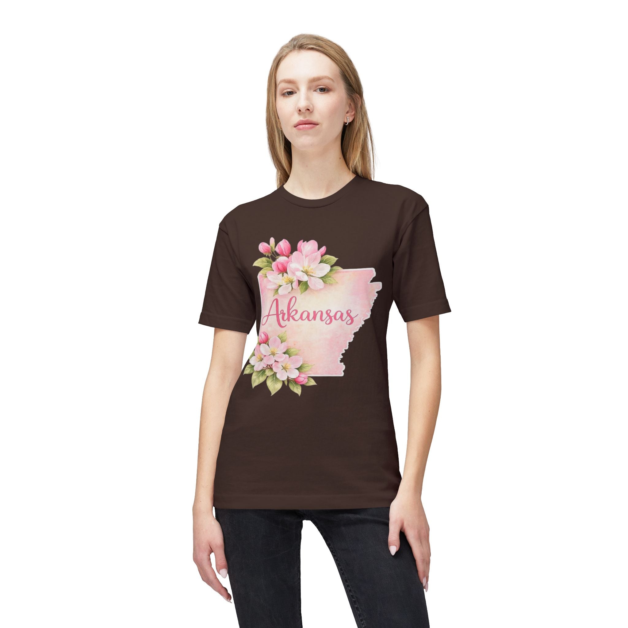 Arkansas State Flower T-Shirt — Women's Floral Razorback Tee