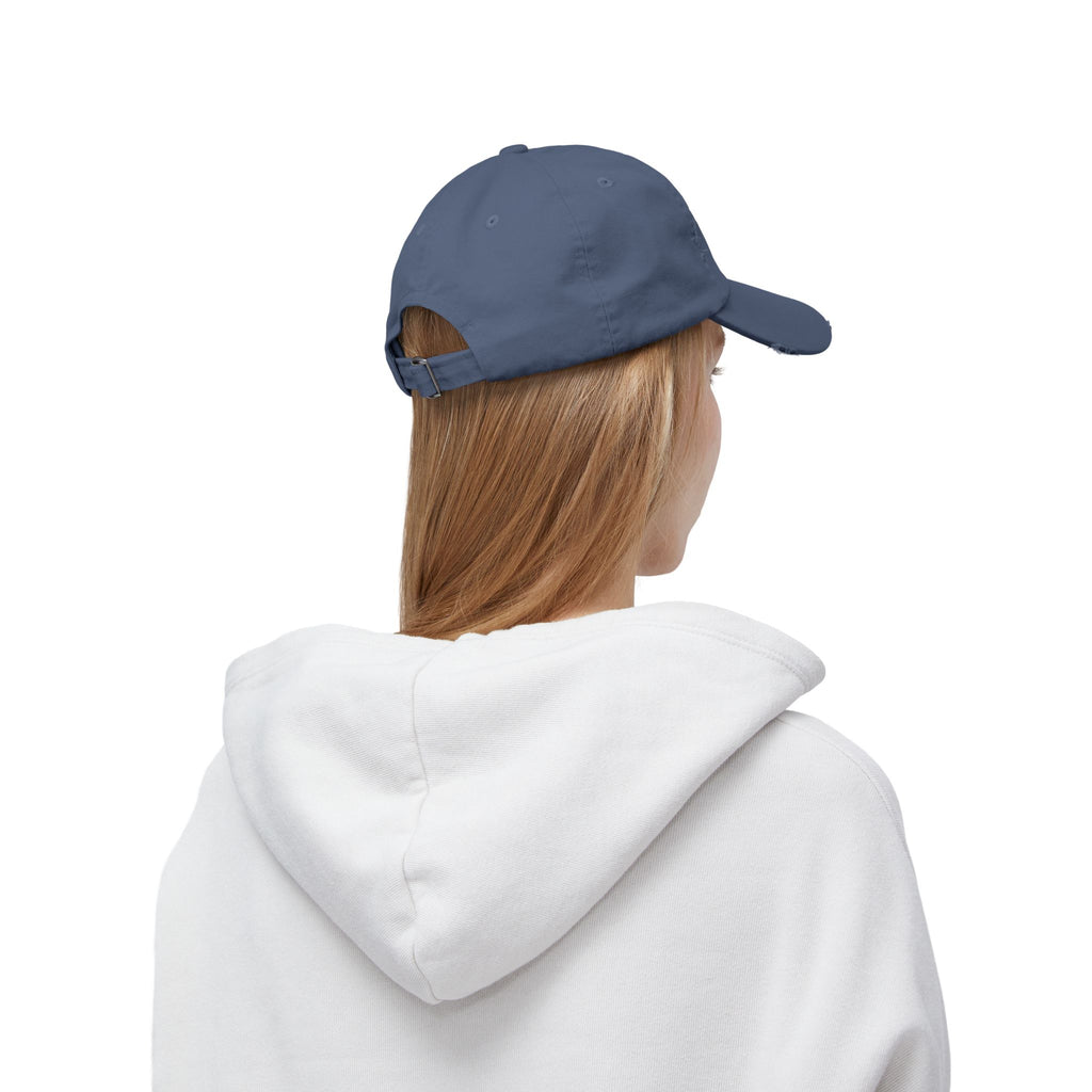 I AM LOVED Distressed Cap — Women's Inspirational Dad Hat