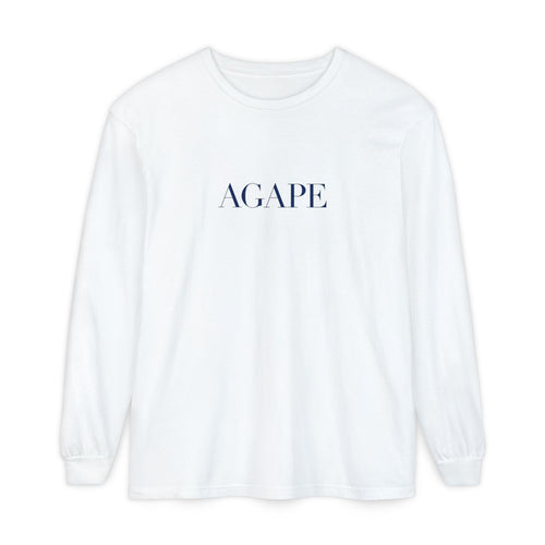 Agape Christian Long Sleeve T-Shirt — Faith-Based Apparel