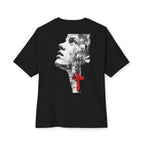 Boxy Tee — Red Cross Portrait Graphic Tee