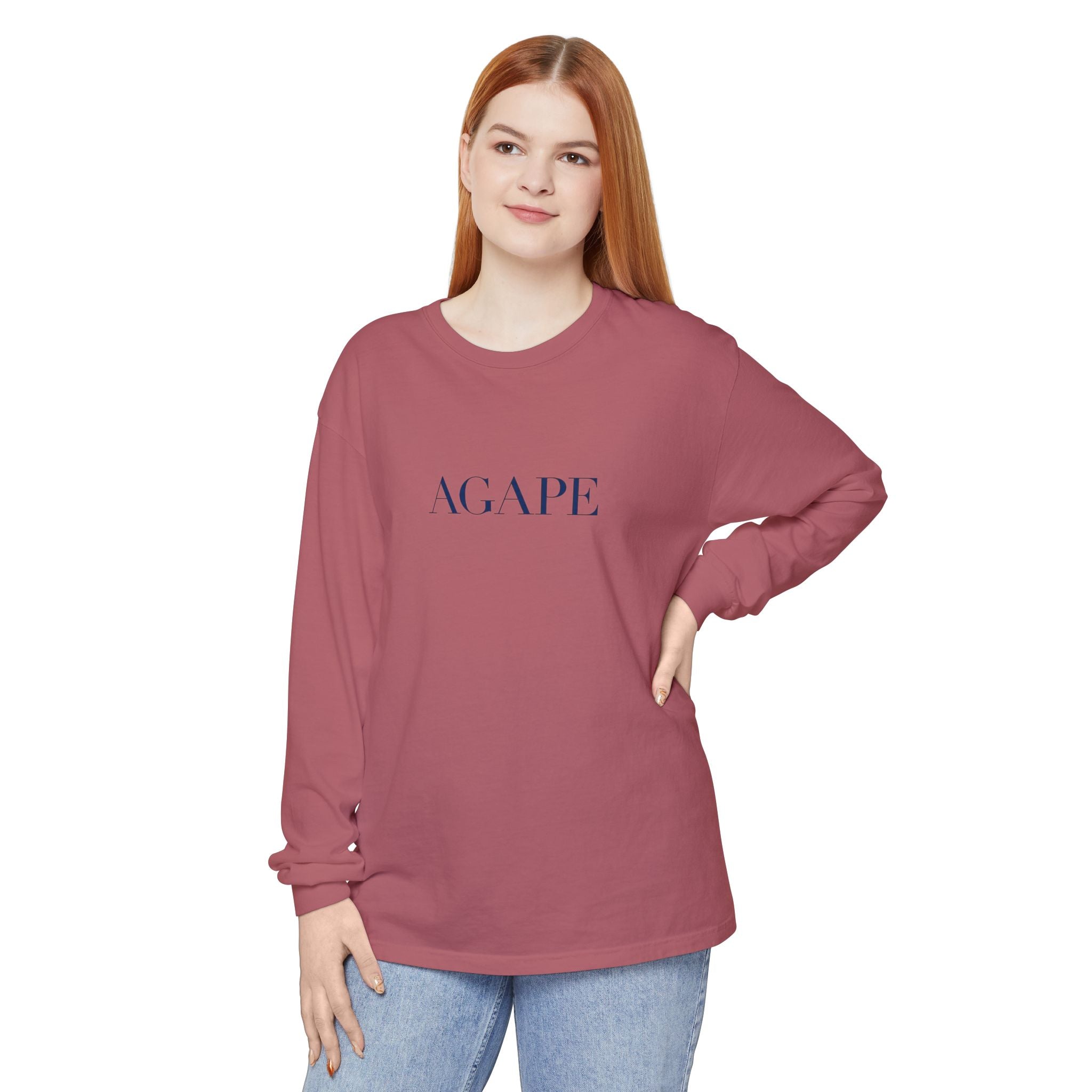 Agape Christian Long Sleeve T-Shirt — Faith-Based Apparel