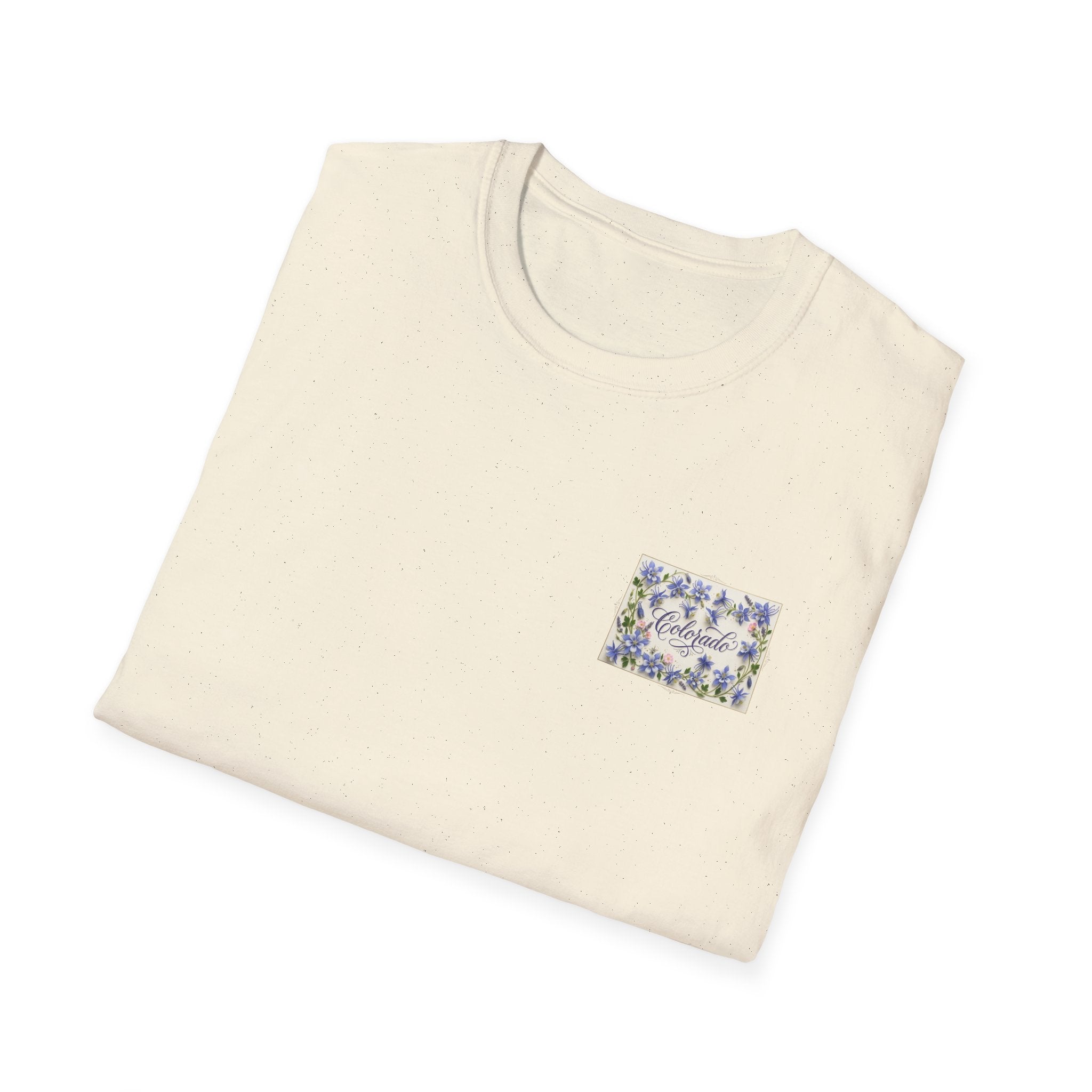 Colorado State Flower Women's T-Shirt — Floral Colorado Tee