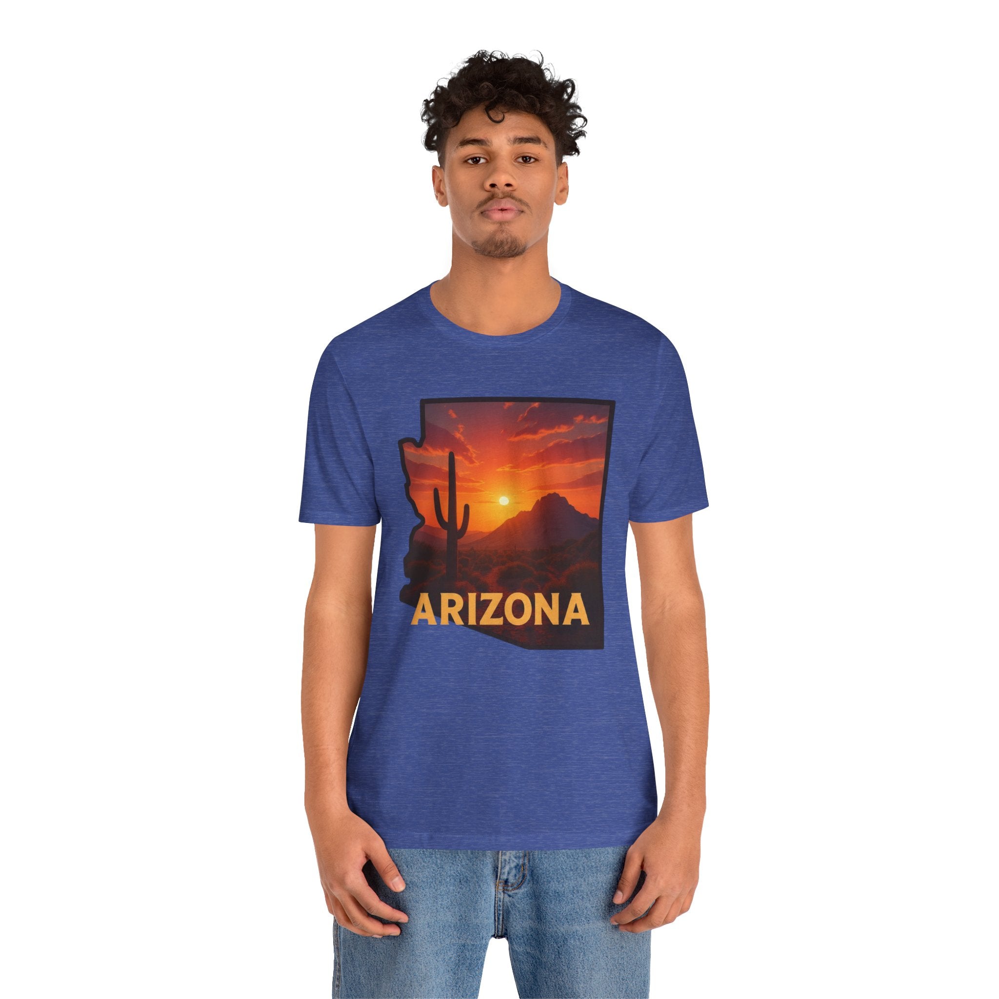 Arizona Cactus Sunset T-Shirt — Desert Sunset Graphic Tee