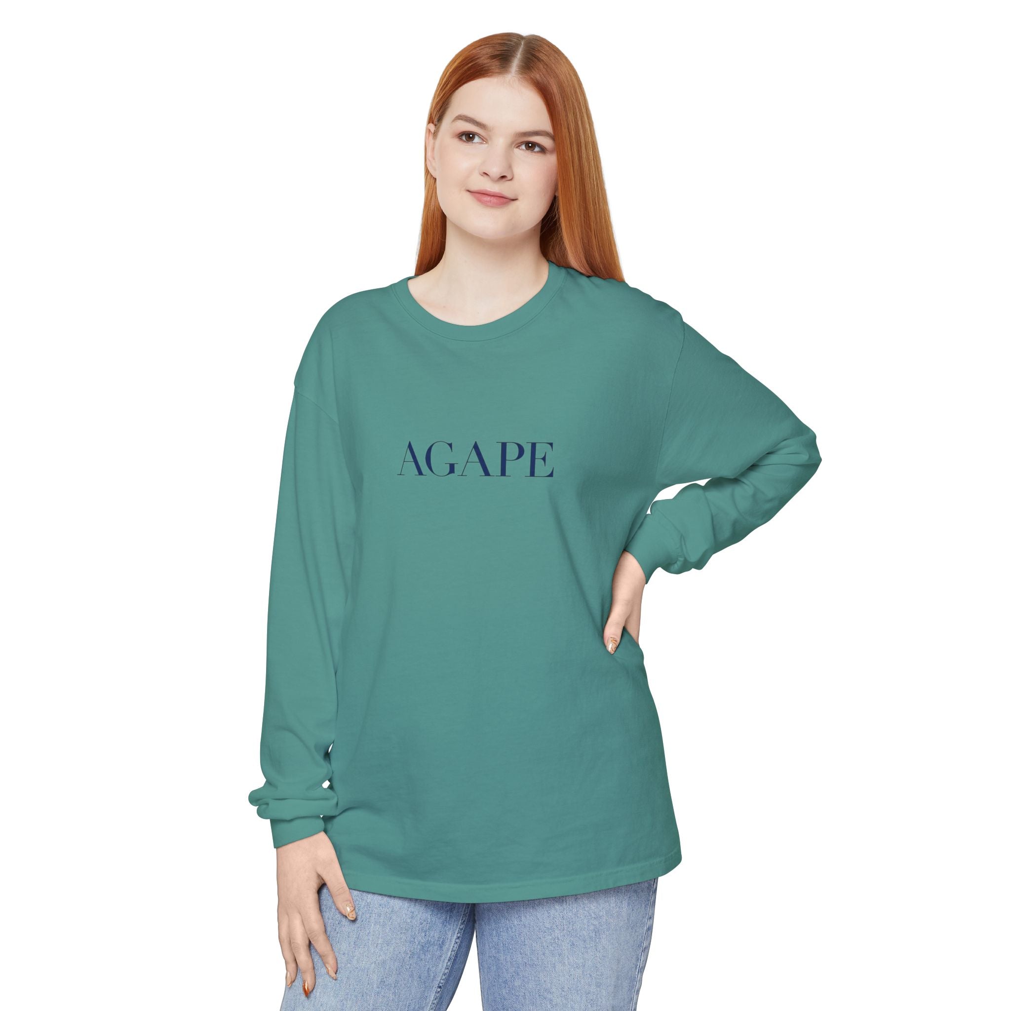 Agape Christian Long Sleeve T-Shirt — Faith-Based Apparel