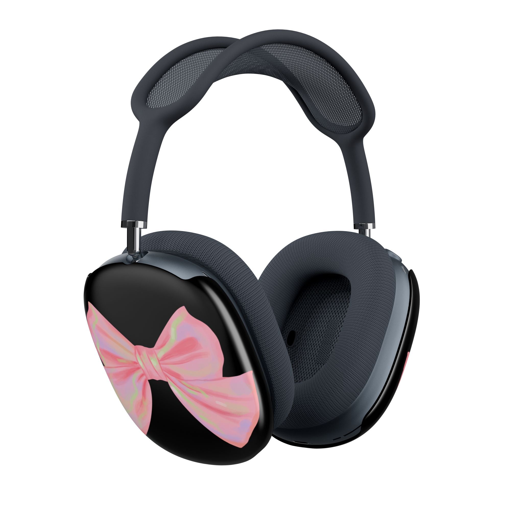 Pink Holographic Bow AirPods Max Case