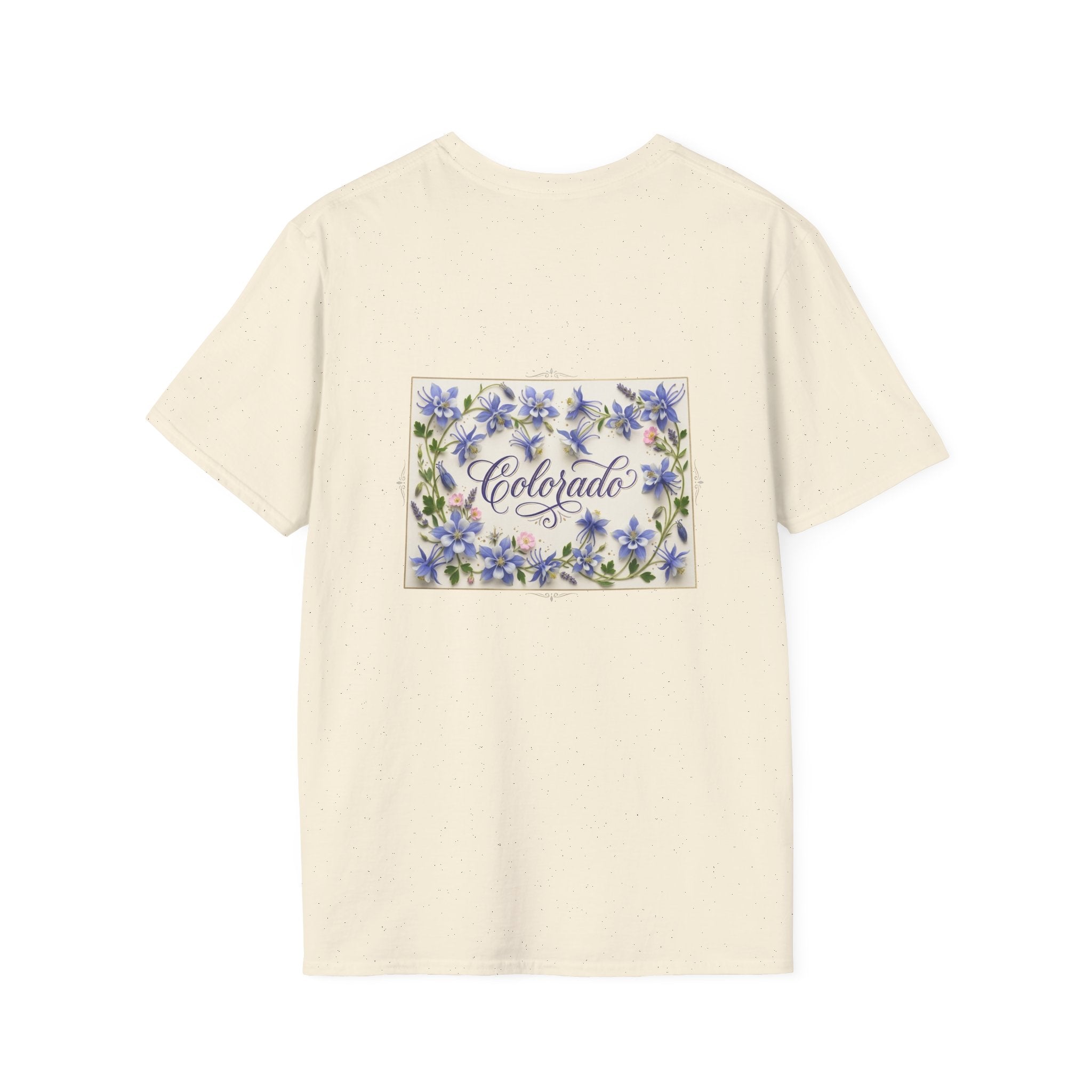 Colorado State Flower Women's T-Shirt — Floral Colorado Tee