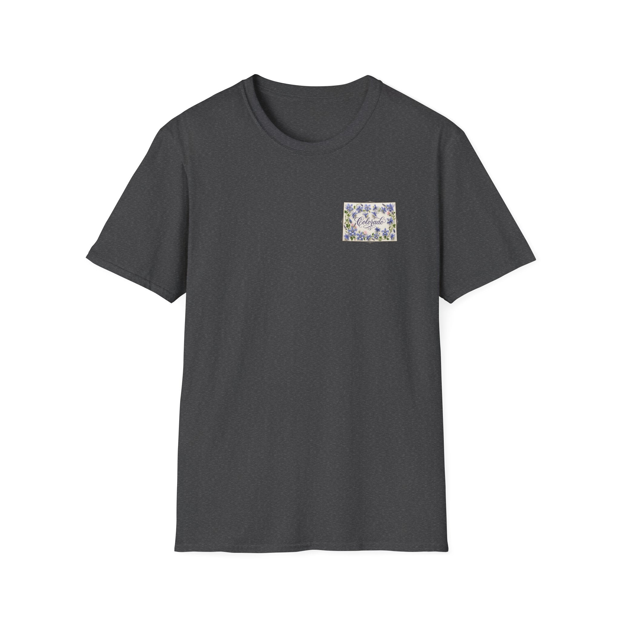 Colorado State Flower Women's T-Shirt — Floral Colorado Tee