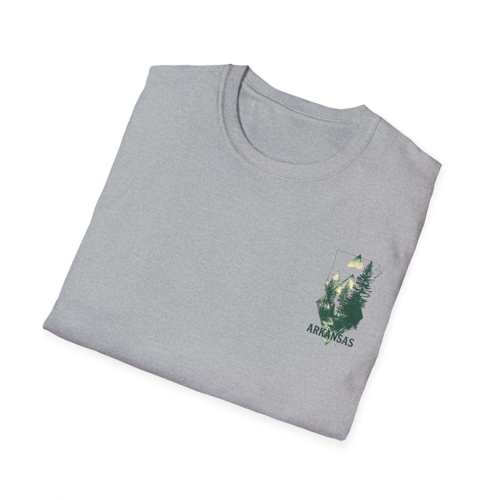 Arkansas Mountain Forest T-Shirt — Vintage Nature State Tee
