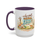 Why Y'all Testing the Jesus In Me? Coffee Mug — Farmhouse Christian Accent Mug