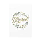 Blessed Wreath Matte Canvas Wall Art (Stretched 1.25")