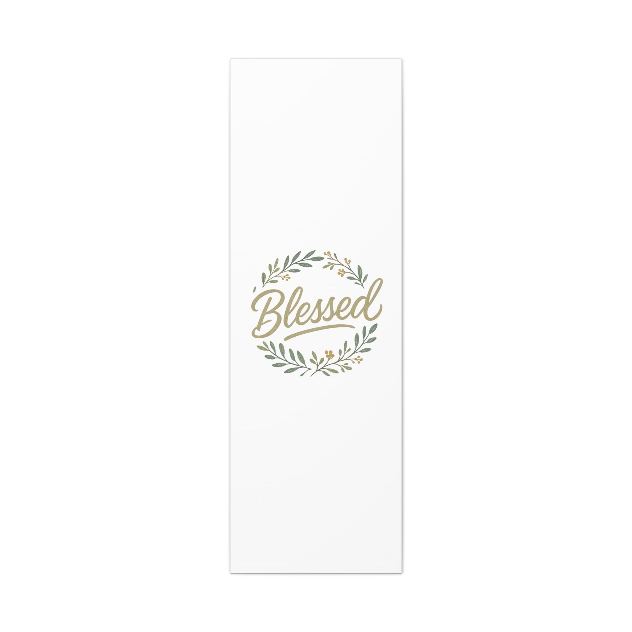 Blessed Wreath Matte Canvas Wall Art (Stretched 1.25")