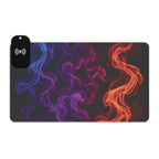 LED Gaming Mouse Pad: Wireless Charging, RGB Light-Up Desk Accessory, Perfect Gift for Gamers, Home Office Decor, PC Gaming Essentials