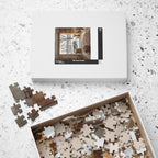Cozy Winter Scene Puzzle (110, 252, 520, 1014-piece) - Perfect Gift for Family Game Night