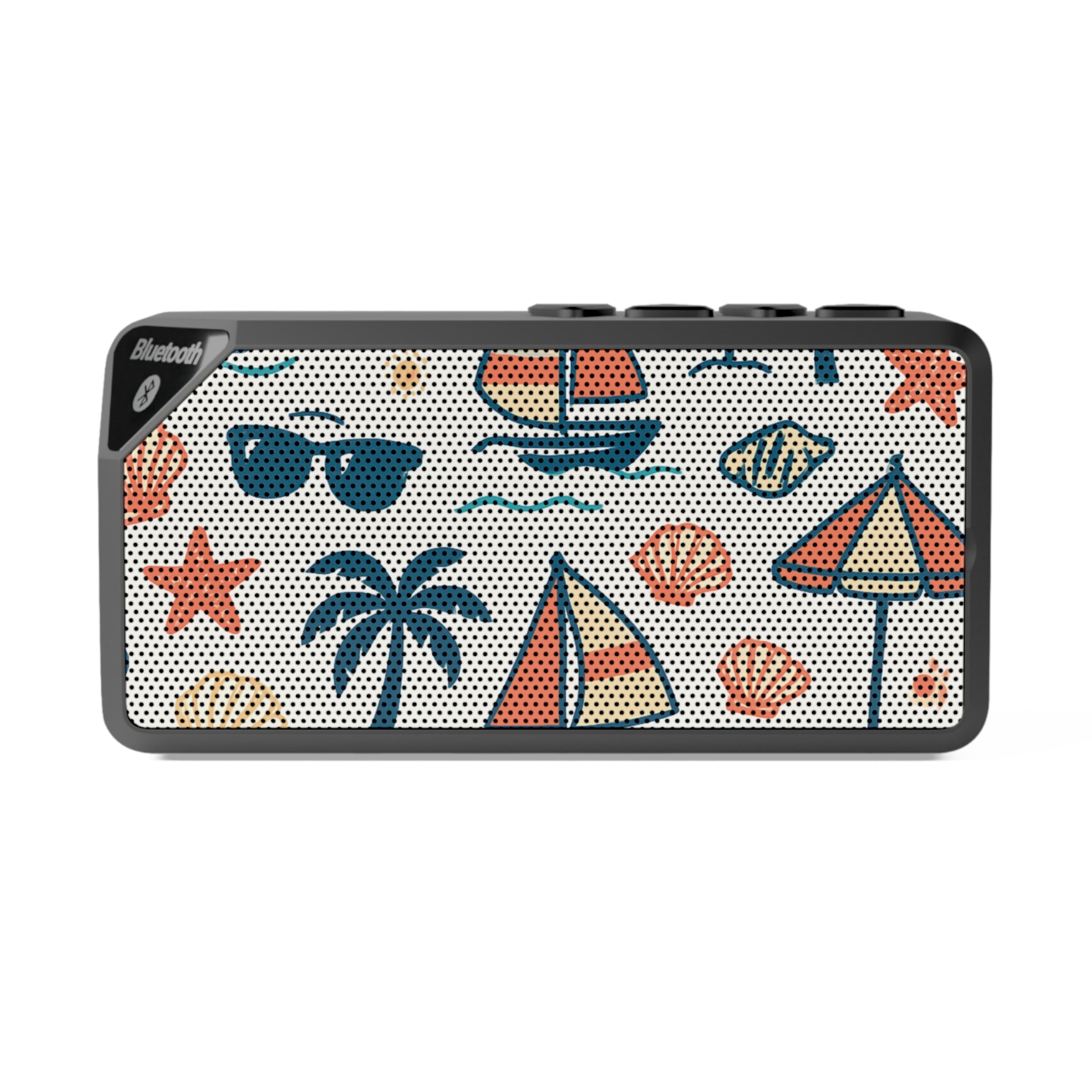 Tropical Bluetooth Speaker, Summer Sound System, Outdoor Party Speaker, Beach Music Player, Vacation Gift