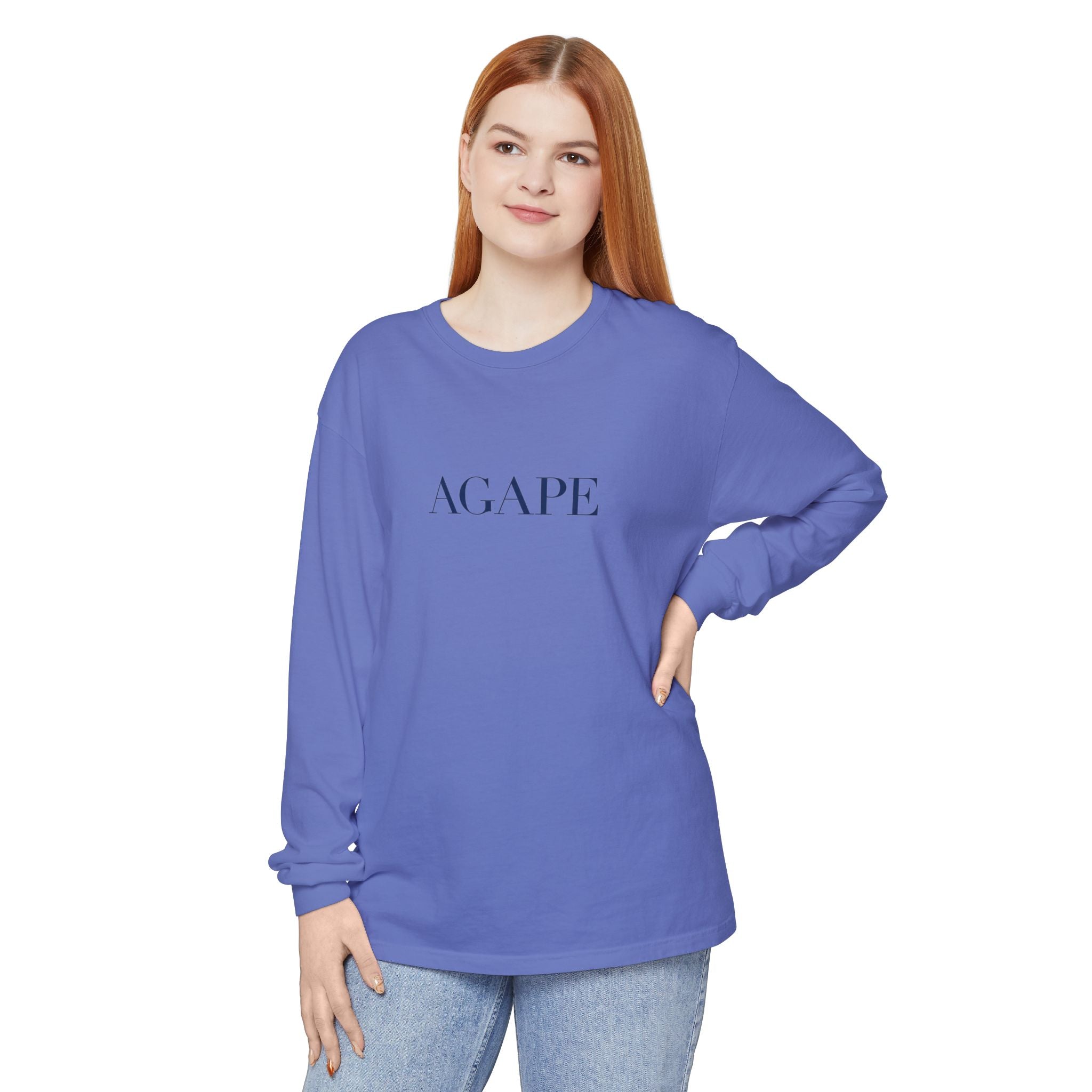 Agape Christian Long Sleeve T-Shirt — Faith-Based Apparel