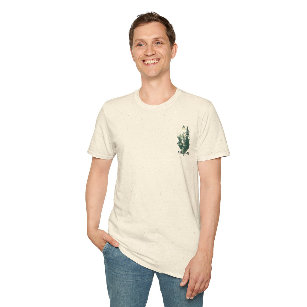 Arkansas Mountain Forest T-Shirt — Vintage Nature State Tee
