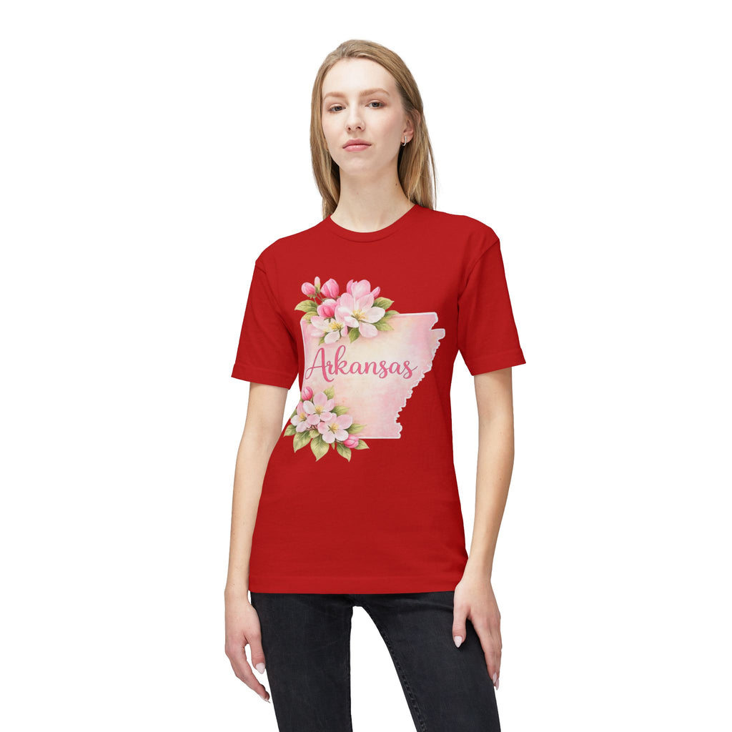 Arkansas State Flower T-Shirt — Women's Floral Razorback Tee