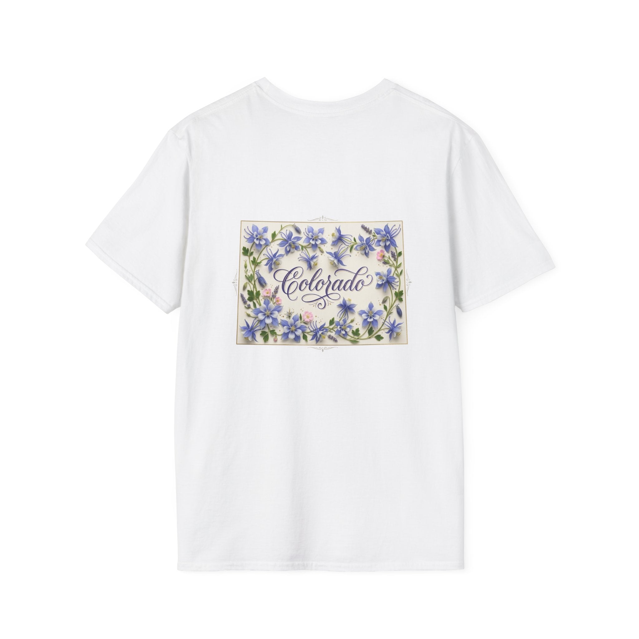 Colorado State Flower Women's T-Shirt — Floral Colorado Tee