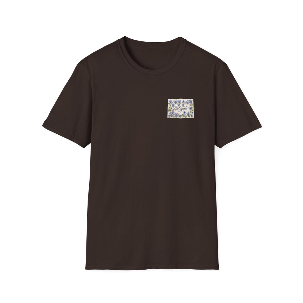 Colorado State Flower Women's T-Shirt — Floral Colorado Tee
