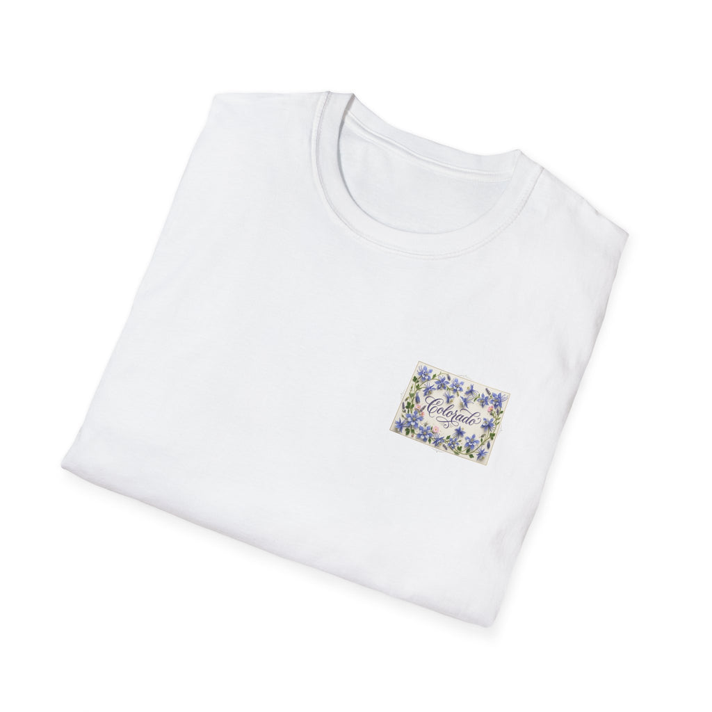 Colorado State Flower Women's T-Shirt — Floral Colorado Tee
