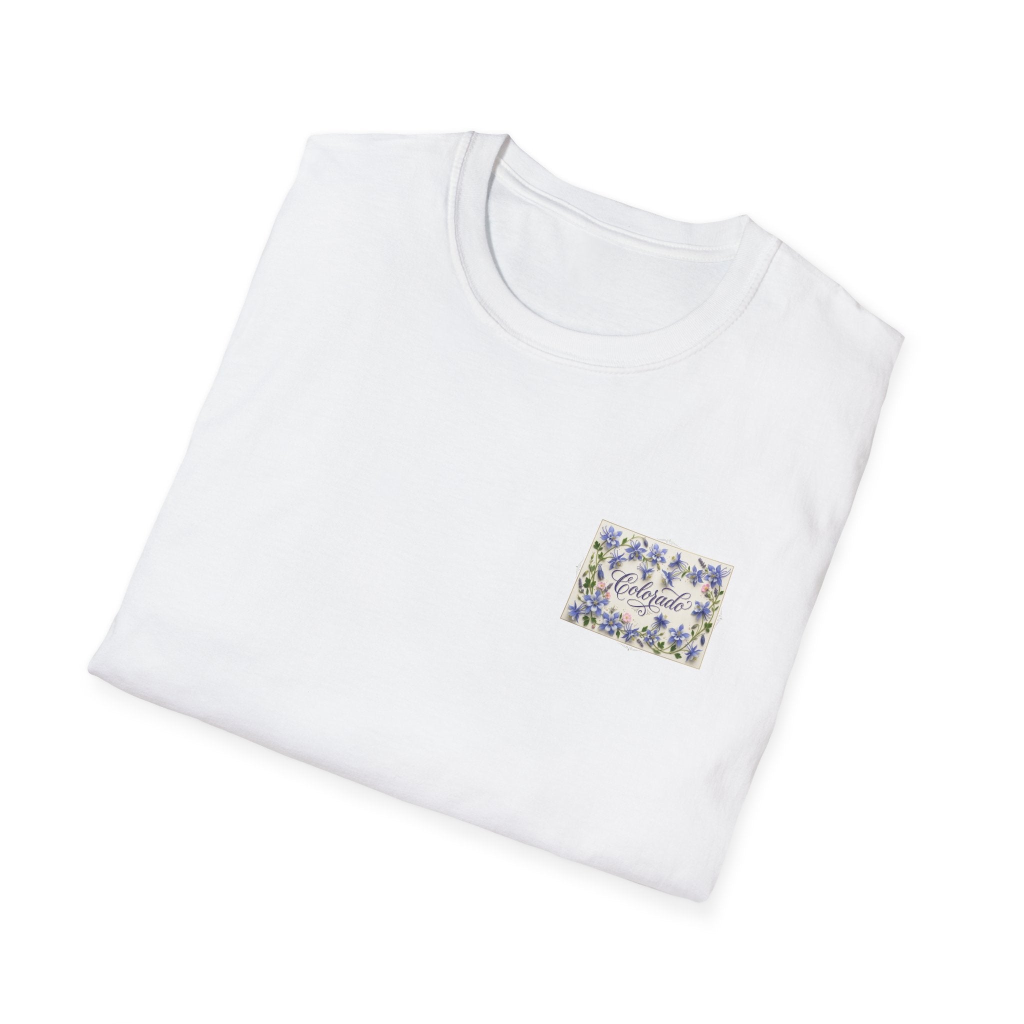 Colorado State Flower Women's T-Shirt — Floral Colorado Tee