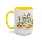 Why Y'all Testing the Jesus In Me? Coffee Mug — Farmhouse Christian Accent Mug