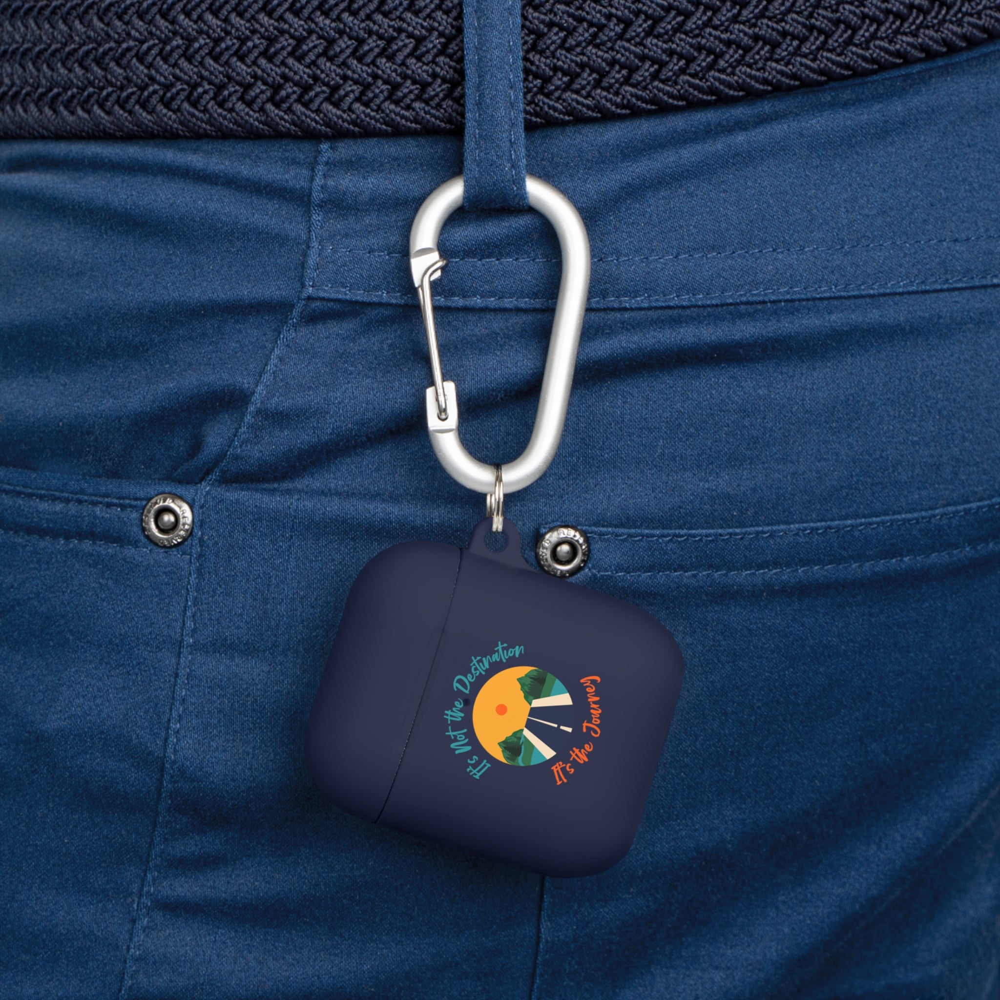 Inspirational AirPods Case Cover, Motivational AirPods Pro Sleeve, Adventure Gear, Travel Accessory, Gift for Travelers