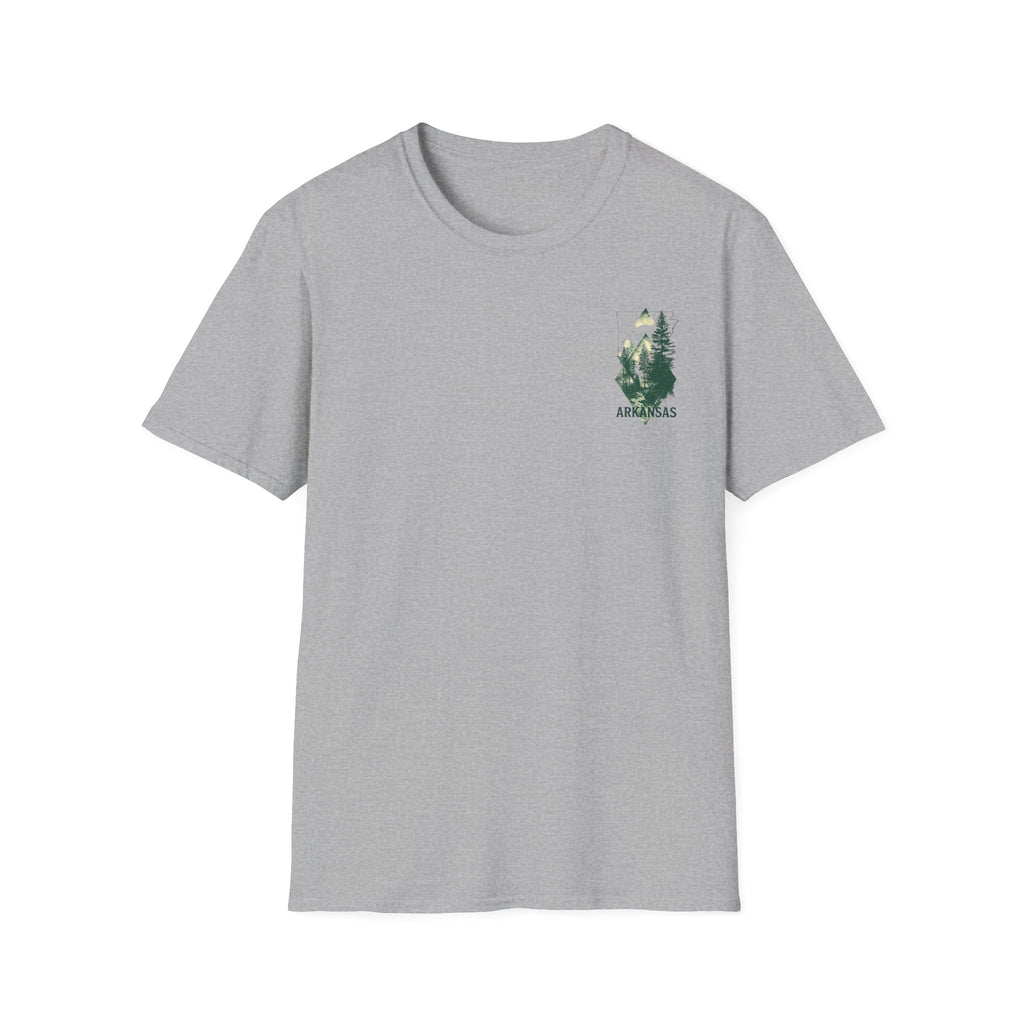 Arkansas Mountain Forest T-Shirt — Vintage Nature State Tee