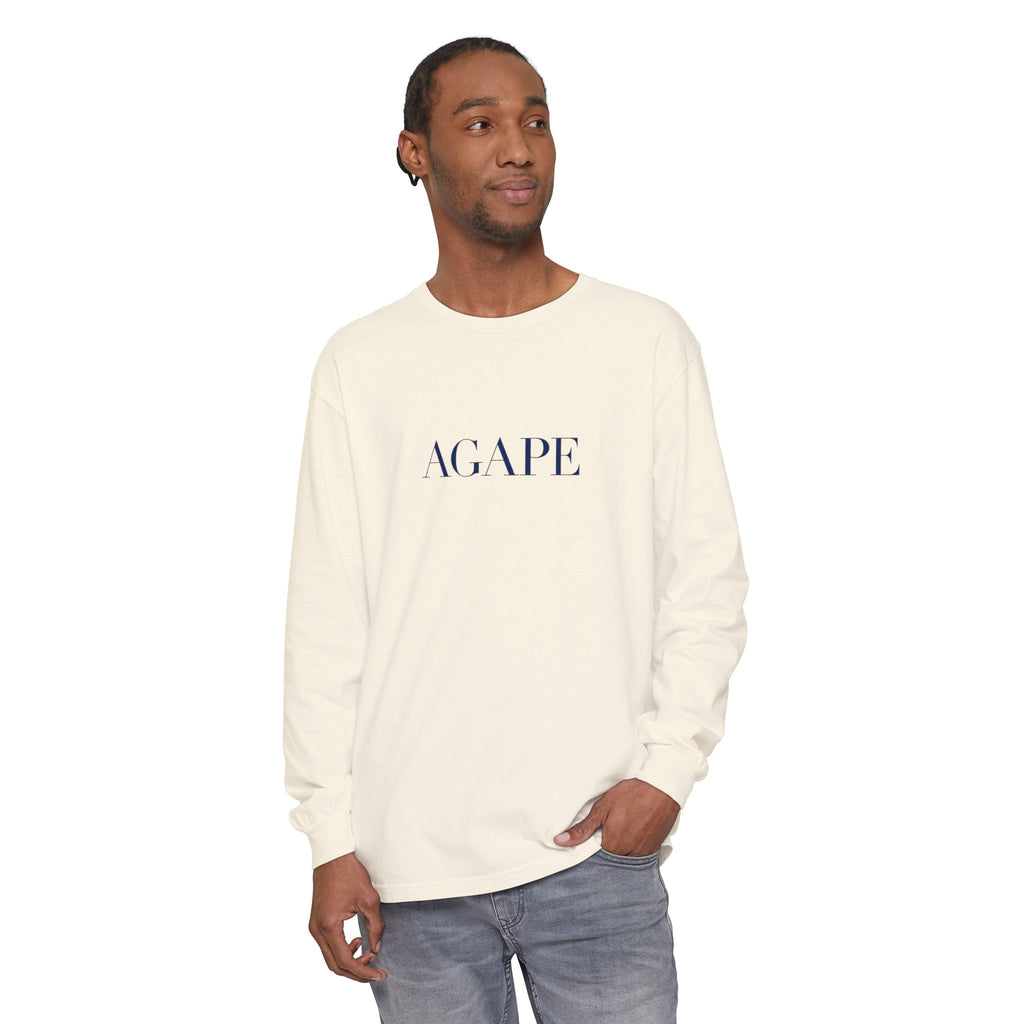 Agape Christian Long Sleeve T-Shirt — Faith-Based Apparel