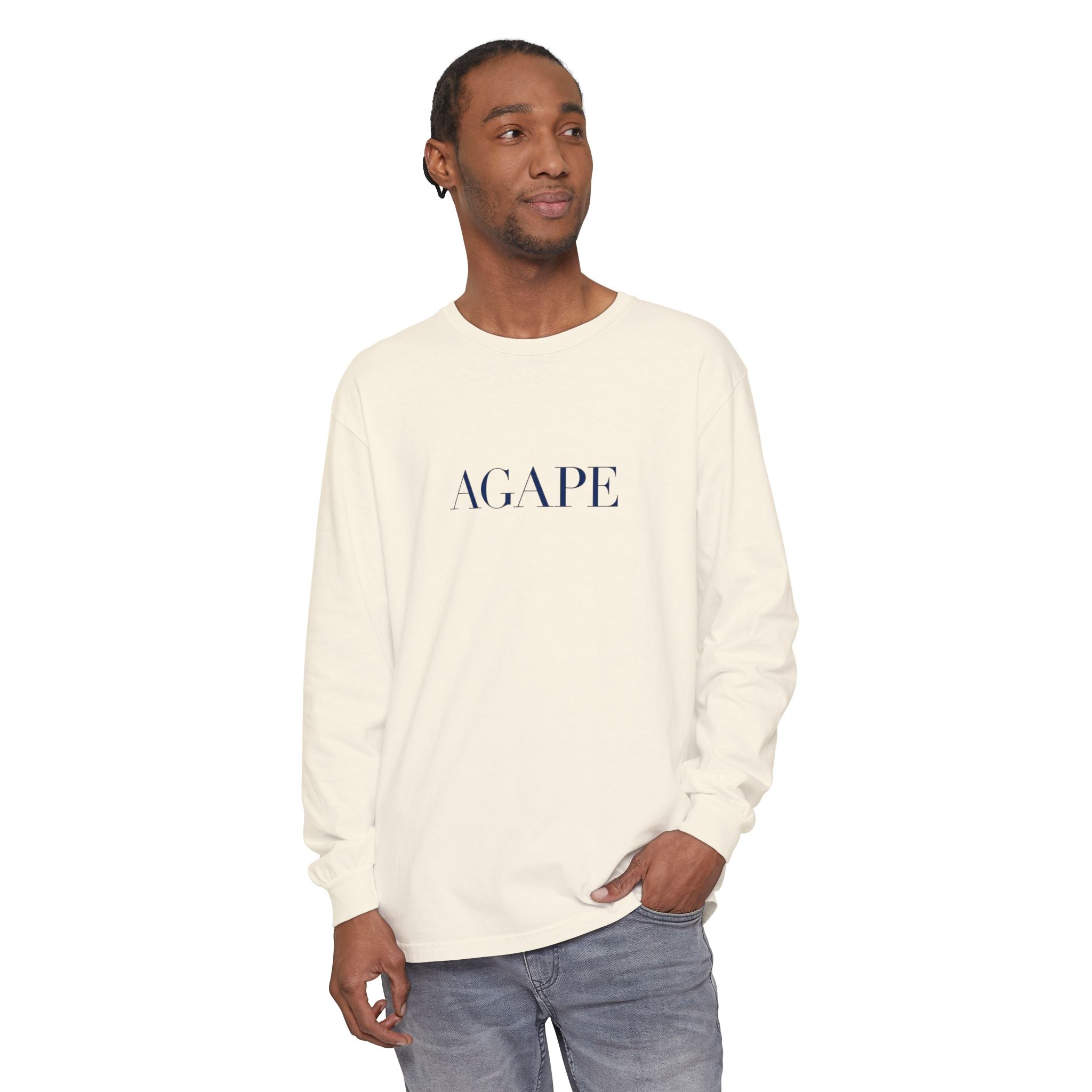 Agape Christian Long Sleeve T-Shirt — Faith-Based Apparel