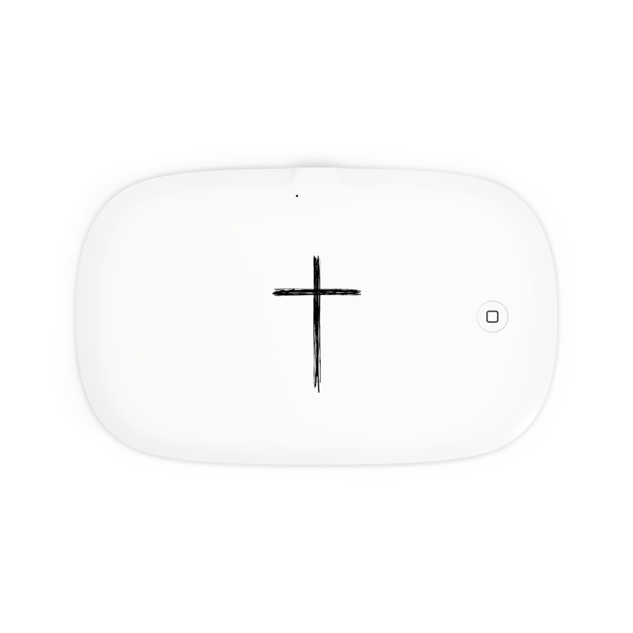 Sanitizing Charging Pad with Cross Design, UV Phone Sanitizer, Wireless Charger, Gift for Tech Lovers, Home Office Essentials, [...]