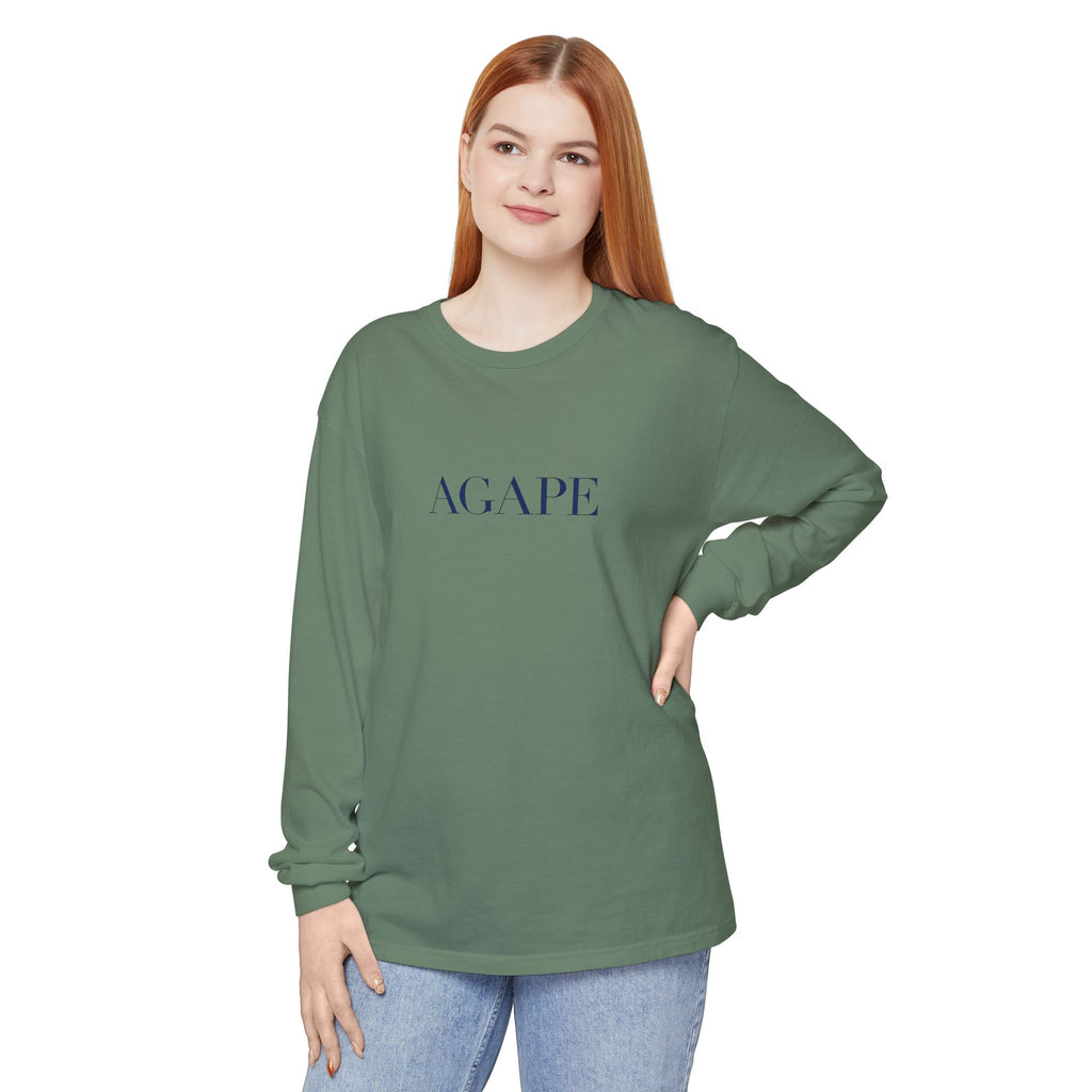 Agape Christian Long Sleeve T-Shirt — Faith-Based Apparel
