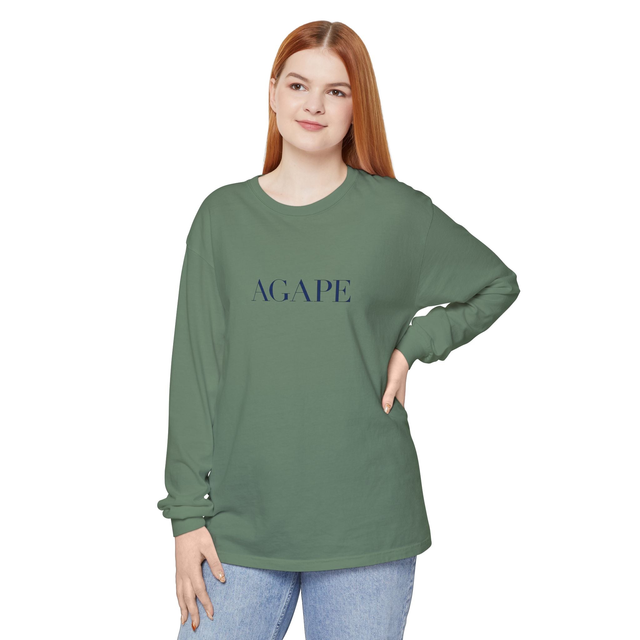 Agape Christian Long Sleeve T-Shirt — Faith-Based Apparel
