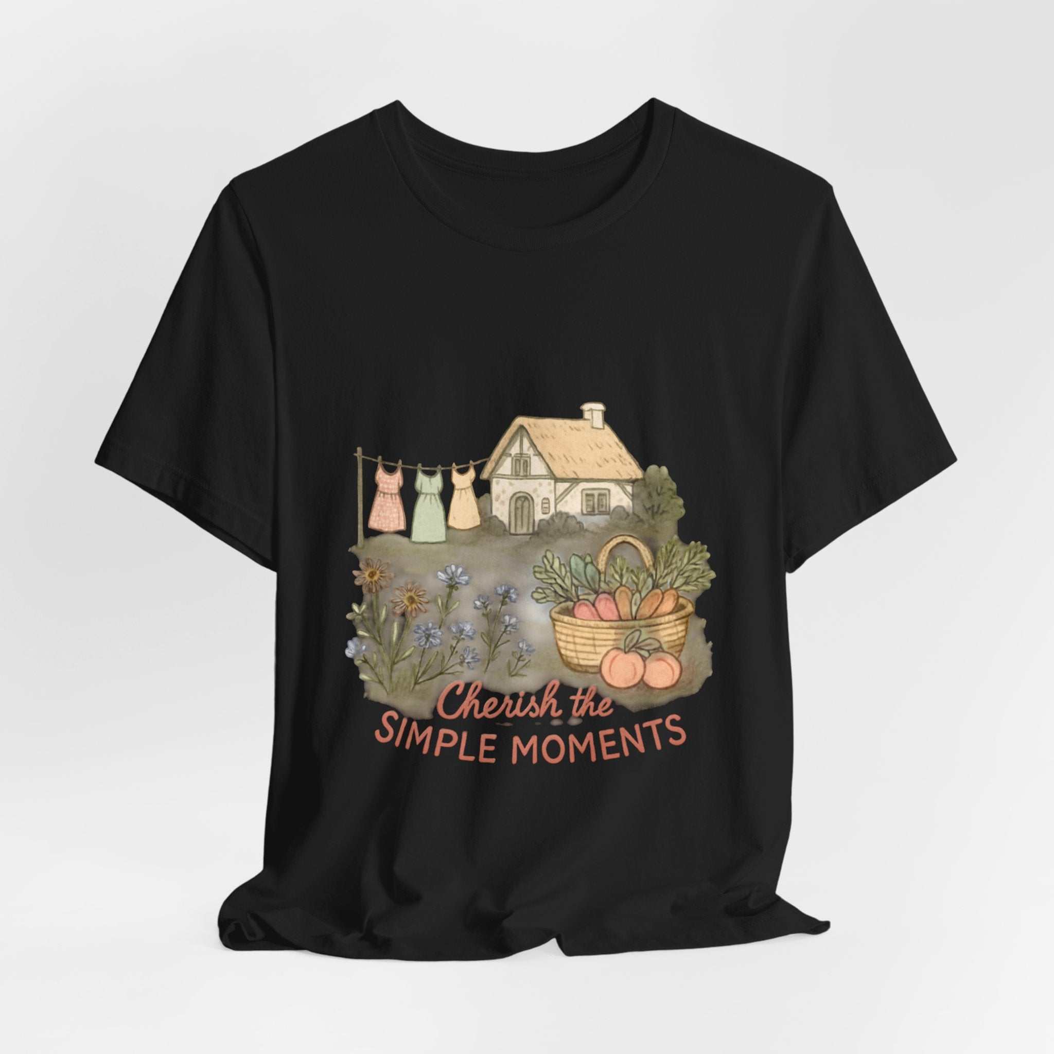 Cherish the simple moments- Jersey Short Sleeve Tee