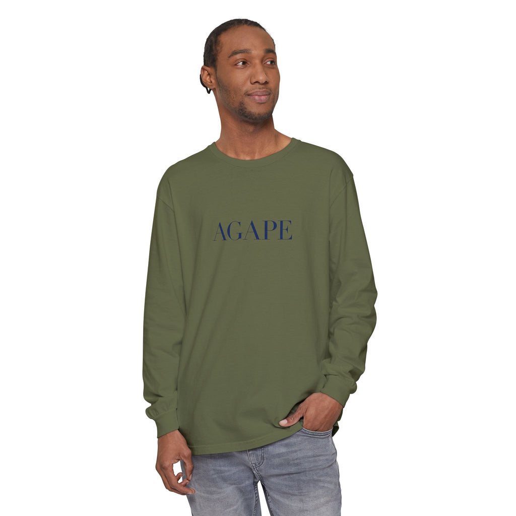 Agape Christian Long Sleeve T-Shirt — Faith-Based Apparel