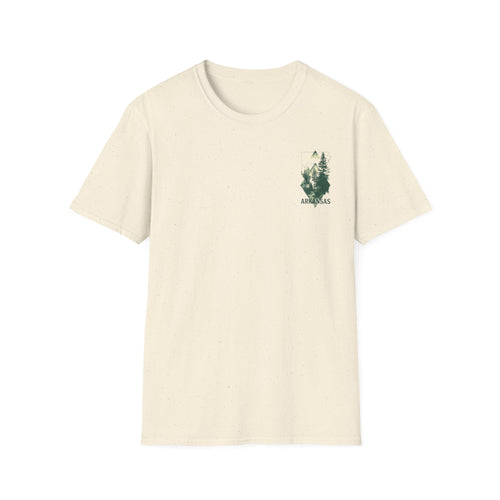 Arkansas Mountain Forest T-Shirt — Vintage Nature State Tee